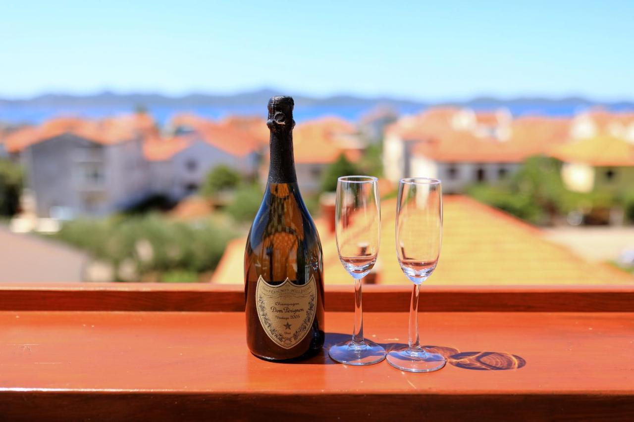 Penthouse Diem - Private Pool With Sea View Zadar Luaran gambar