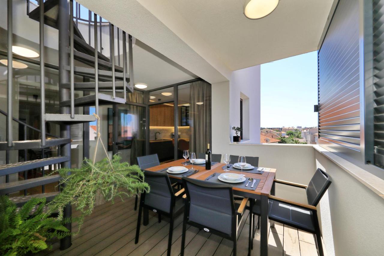Penthouse Diem - Private Pool With Sea View Zadar Luaran gambar