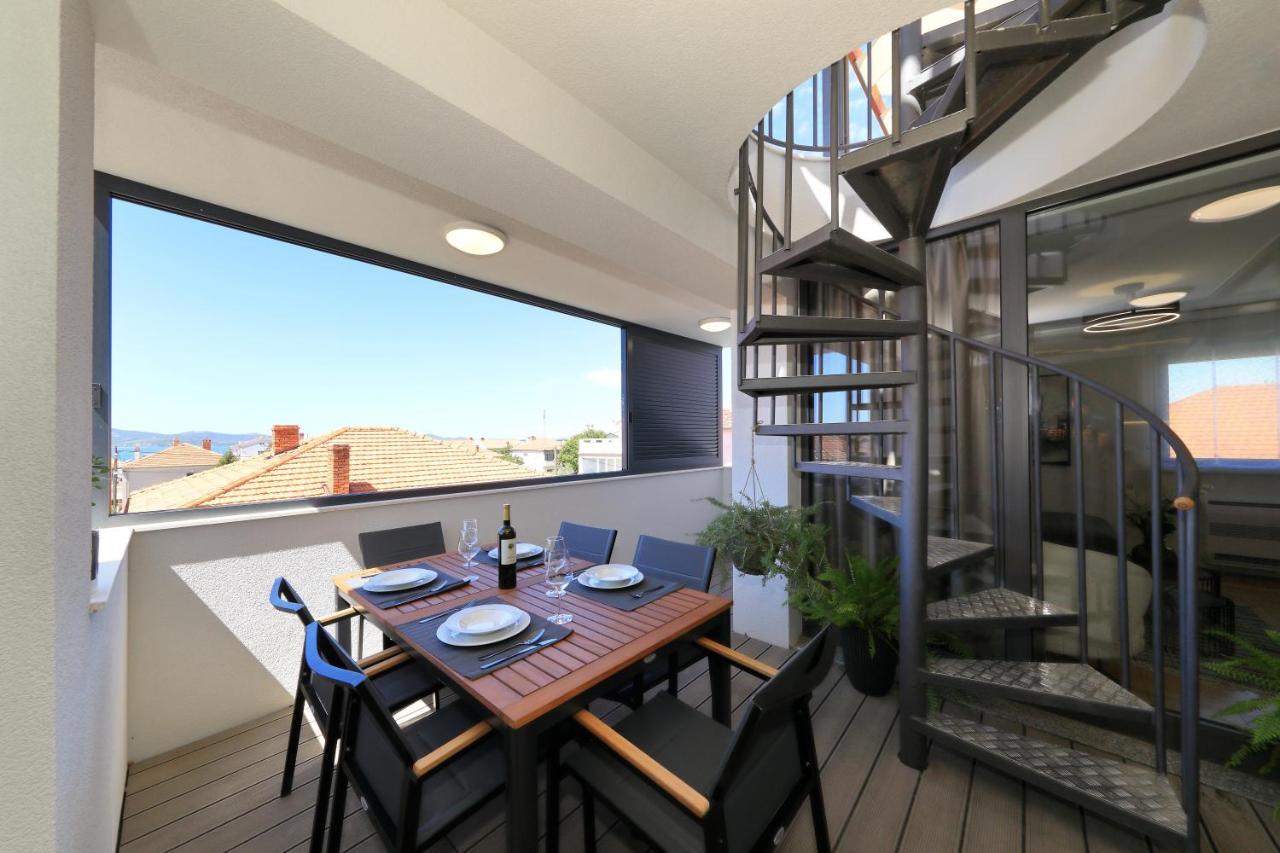 Penthouse Diem - Private Pool With Sea View Zadar Luaran gambar
